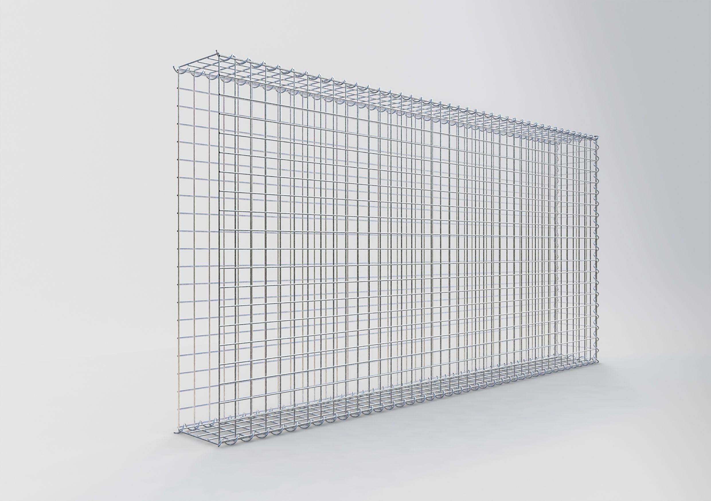 Grown-on gabion type 2 200 cm x 100 cm x 20 cm (L x H x D), mesh size 5 cm x 5 cm, spiral