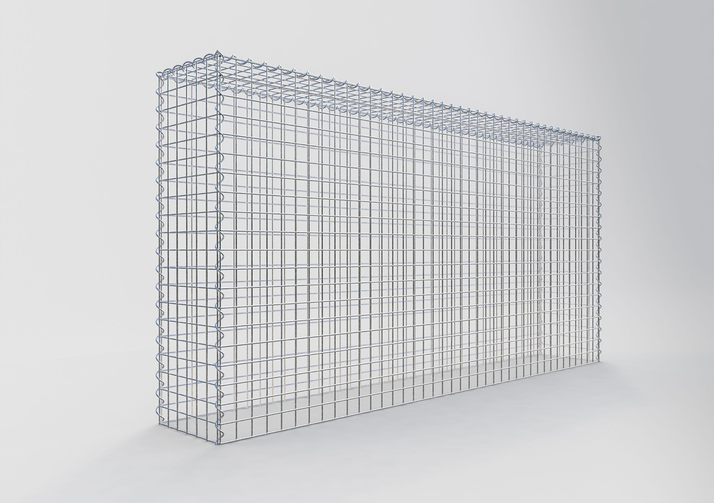 Extra gabion typ 3 200 cm x 100 cm x 30 cm (L x H x D), maskstorlek 5 cm x 5 cm, spiral