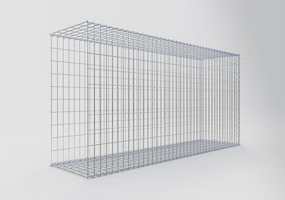 Gabião tipo 2 200 cm x 100 cm x 50 cm (C x A x P), malhagem 5 cm x 10 cm, espiral