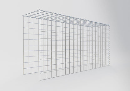 Gabbione aggiuntivo tipo 4 200 cm x 100 cm x 50 cm (L x A x P), maglia 10 cm x 10 cm, spirale