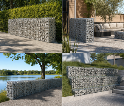 Gabion sur mesure - maille 10x10cm