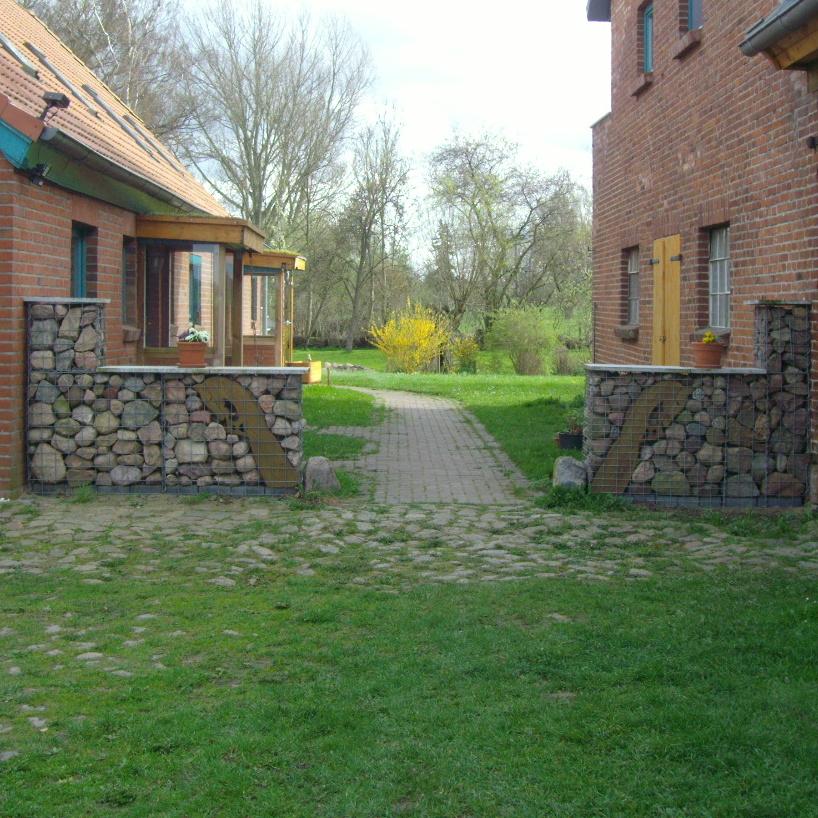 Gabion 100 cm x 80 cm x 30 cm (L x H x P), mailles 10 cm x 10 cm, spirale