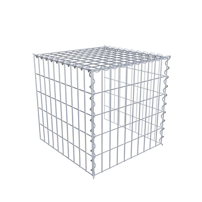 Gabião tipo 4 50 cm x 50 cm x 50 cm (C x A x P), malhagem 5 cm x 10 cm, espiral