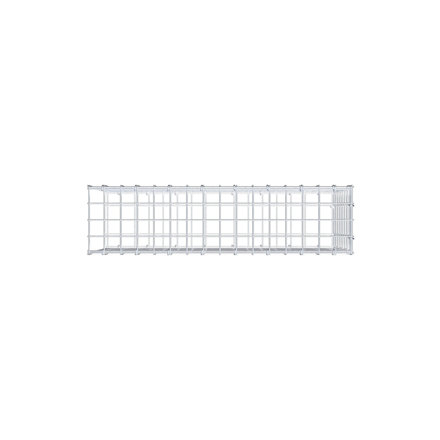 Pile aggiuntivo tipo 2 80 cm x 40 cm x 20 cm (L x H x P), maglia 5 cm x 5 cm, anello a C