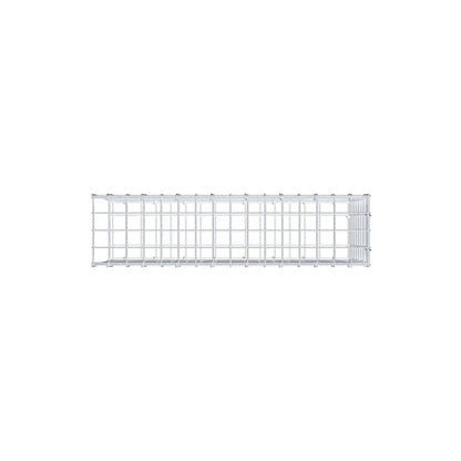 Pile aggiuntivo tipo 2 80 cm x 40 cm x 20 cm (L x H x P), maglia 5 cm x 5 cm, anello a C