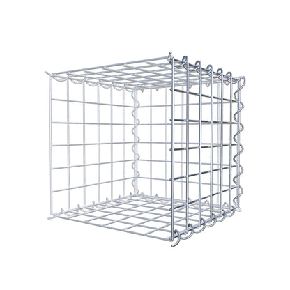 Anbaugabione Typ 2 30 cm x 30 cm x 30 cm (L x H x T), Maschenweite 5 cm x 5 cm, Spirale