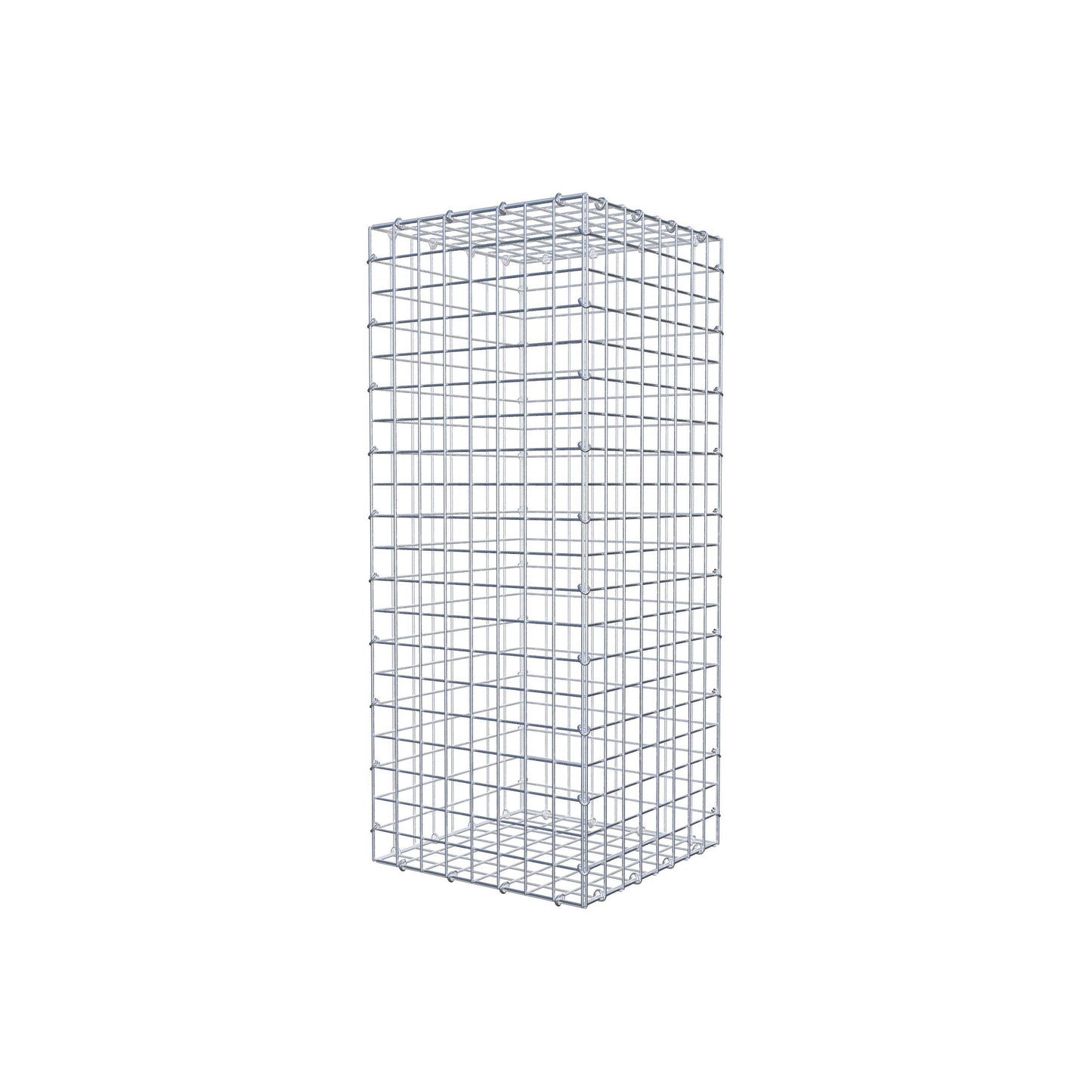 Schanskorf 100 cm x 40 cm x 40 cm (L x H x D), maaswijdte 5 cm x 5 cm, C-ring
