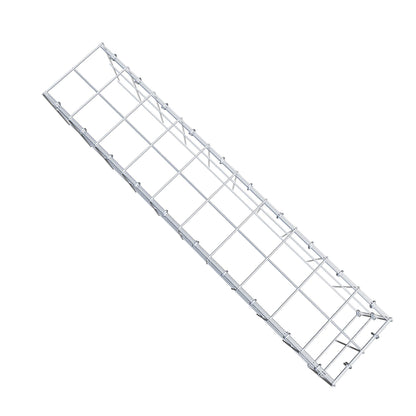 Gabião Tipo 4 100 cm x 20 cm x 20 cm (C x A x P), malhagem 10 cm x 10 cm, anel C