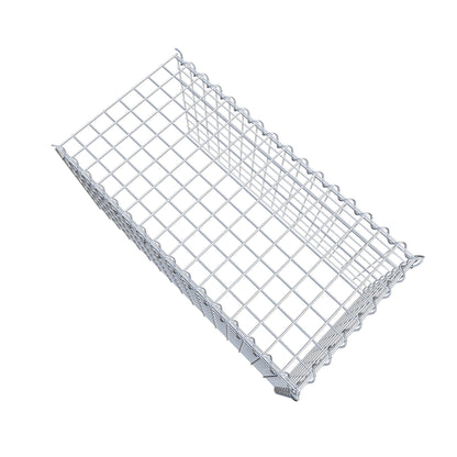 Gabbione aggiuntivo tipo 4 80 cm x 40 cm x 40 cm (L x H x P), dimensione maglia 5 cm x 5 cm, a spirale