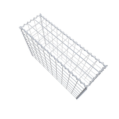 Grown-on gabion type 3 100 cm x 70 cm x 30 cm (L x H x D), mesh size 10 cm x 10 cm, spiral