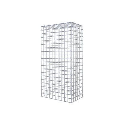 Mounted gabion type 3 100 cm x 30 cm x 50 cm (L x H x D), mesh size 5 cm x 5 cm, C-ring