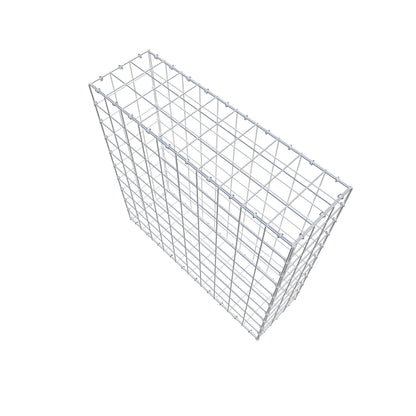 Schanskorf 100 cm x 100 cm x 30 cm (L x H x D), maaswijdte 10 cm x 10 cm, C-ring