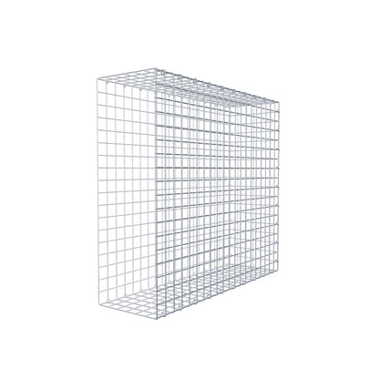 Mounted gabion type 2 100 cm x 90 cm x 30 cm (L x H x D), mesh size 5 cm x 5 cm, C-ring