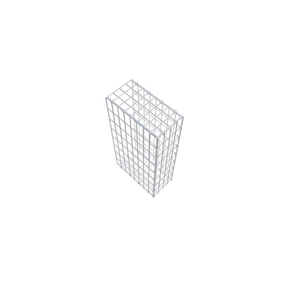 Pile aggiuntivo tipo 2 80 cm x 40 cm x 20 cm, maglia 5 cm x 10 cm, anello a C