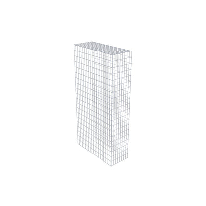 Opzetpaal type 4 200 cm x 100 cm x 40 cm (L x H x D), maaswijdte 5 cm x 10 cm, C-ring