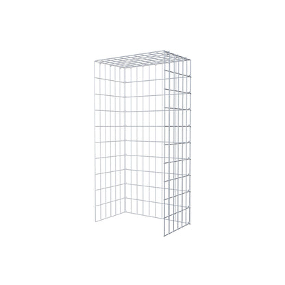 Pila adicional tipo 4 100 cm x 30 cm x 50 cm (L x A x P), malla 5 cm x 10 cm, anillo en C