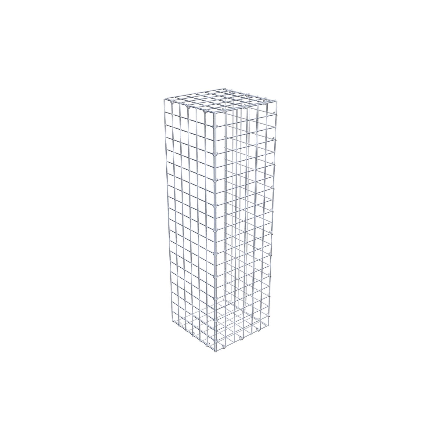 Fourche rapportée type 2 100 cm x 30 cm x 30 cm (L x H x P), mailles 5 cm x 5 cm, anneau C