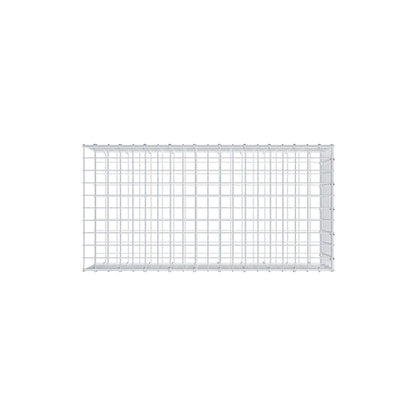 Gavión acoplable tipo 2 100 cm x 30 cm x 50 cm (L x A x P), malla 5 cm x 5 cm, anillo en C