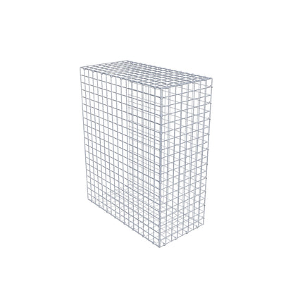 Gabião Tipo 2 100 cm x 80 cm x 40 cm (C x A x P), malhagem 5 cm x 5 cm, anel C