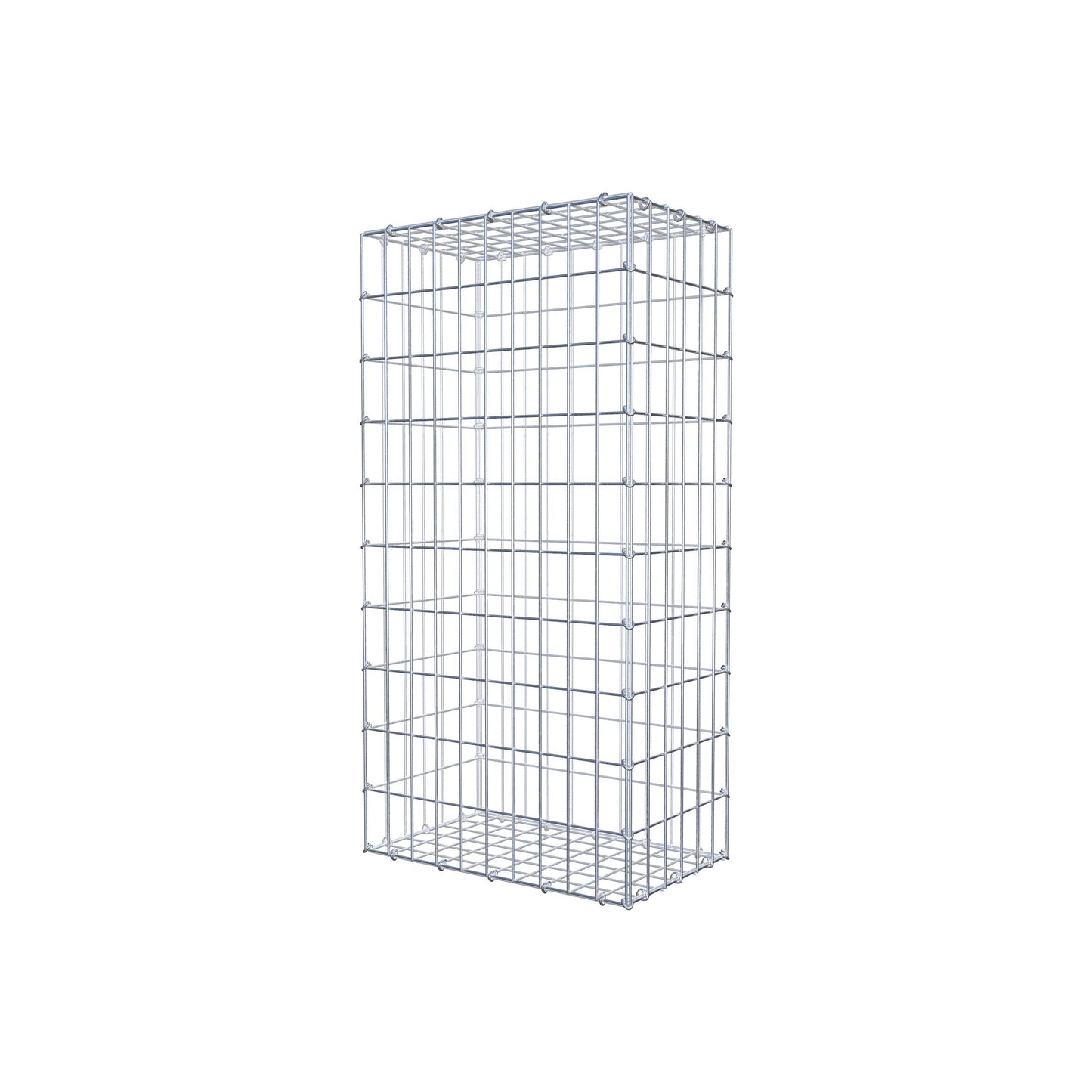 Gabion 100 cm x 30 cm x 50 cm (L x H x D), mesh size 5 cm x 10 cm, C-ring