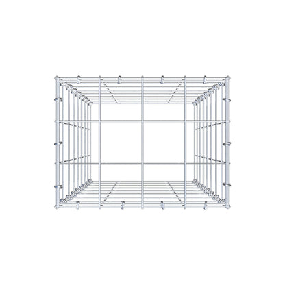 Pile aggiuntivo tipo 3 80 cm x 40 cm x 30 cm (L x H x P), maglia 10 cm x 10 cm, anello a C