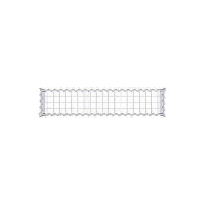 Gabbione aggiuntivo tipo 3 100 cm x 20 cm x 20 cm (L x A x P), dimensione maglia 5 cm x 5 cm, a spirale