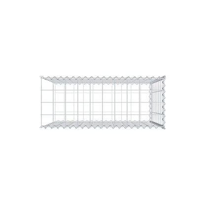 Anbaugabione Typ 2 100 cm x 90 cm x 40 cm (L x H x T), Maschenweite 10 cm x 10 cm, Spirale