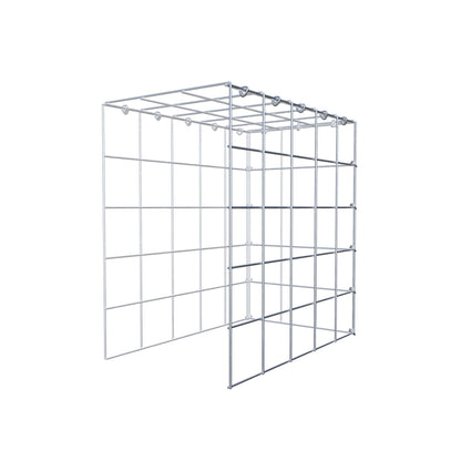 Add-on schanskorf type 4 50 cm x 50 cm x 30 cm (L x H x D), maaswijdte 10 cm x 10 cm, C-ring