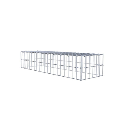 Fourche rapportée type 3 100 cm x 20 cm x 30 cm (L x H x P), mailles 5 cm x 10 cm, anneau C
