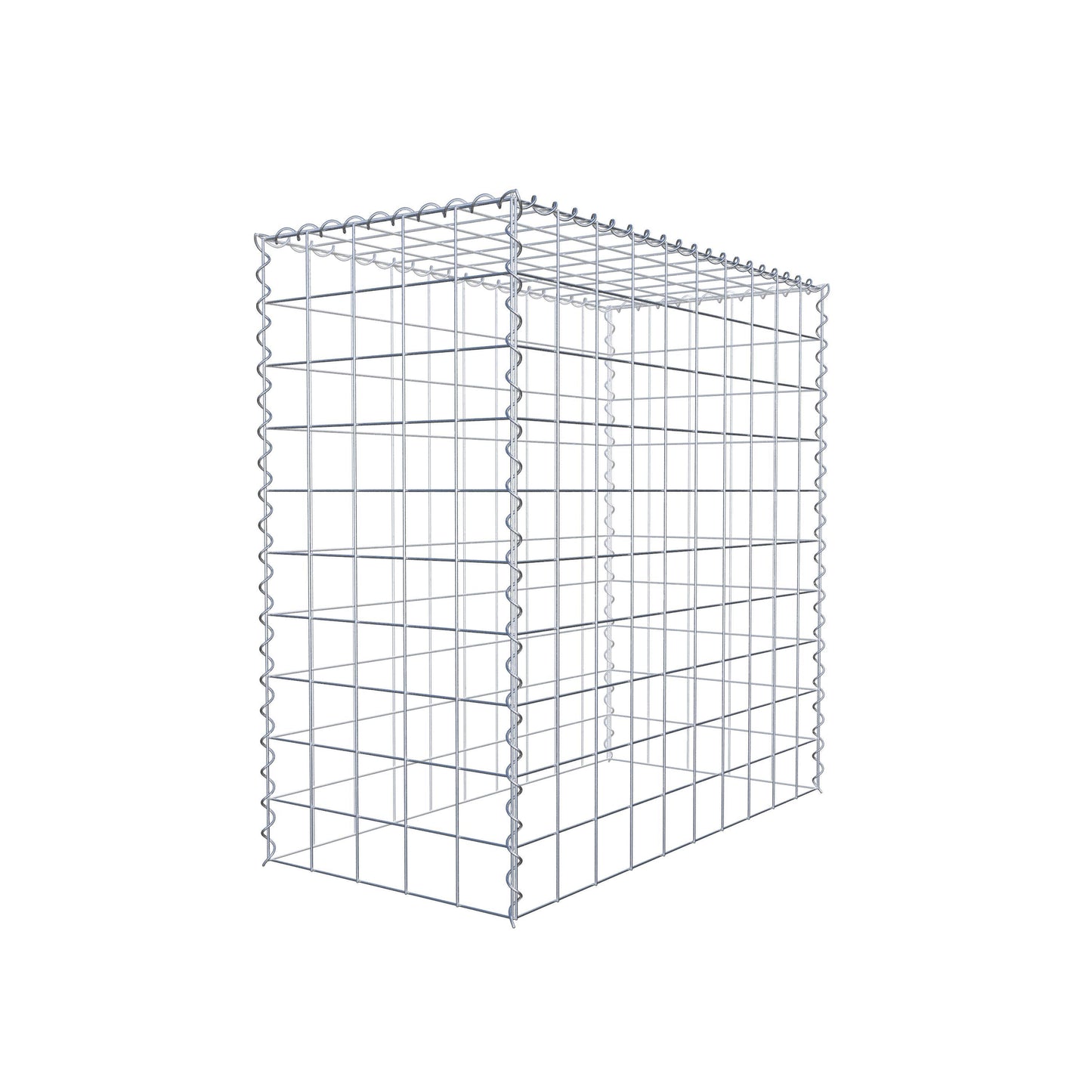 Anbaugabione Typ 3 100 cm x 100 cm x 50 cm (L x H x T), Maschenweite 10 cm x 10 cm, Spirale