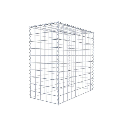 Anbaugabione Typ 3 100 cm x 100 cm x 50 cm (L x H x T), Maschenweite 10 cm x 10 cm, Spirale