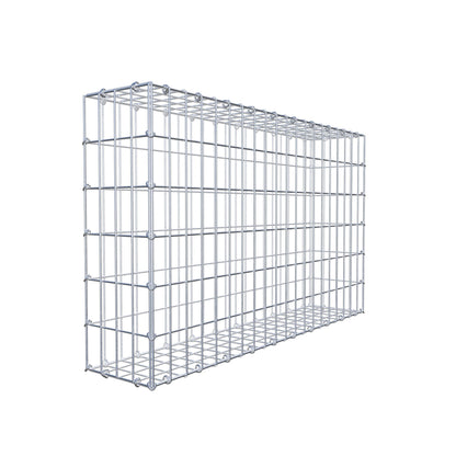 Gabion 100 cm x 60 cm x 20 cm (L x H x D), mesh size 5 cm x 10 cm, C-ring