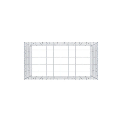 Type 3 oplegkorf 100 cm x 70 cm x 50 cm (L x H x D), maaswijdte 10 cm x 10 cm, C-ring
