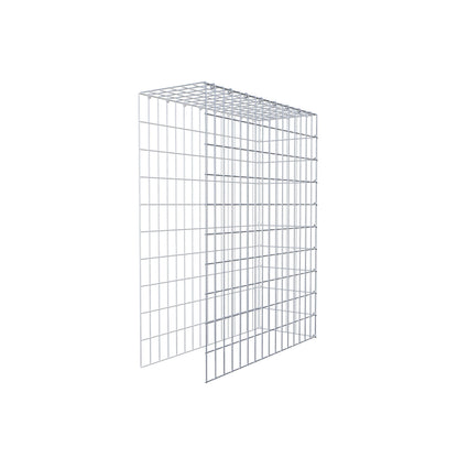 Fourche rapportée type 4 100 cm x 80 cm x 30 cm (L x H x P), mailles 5 cm x 10 cm, anneau C