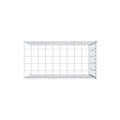 Anbaugabione Typ 4 100 cm x 70 cm x 50 cm (L x H x T), Maschenweite 10 cm x 10 cm, Spirale