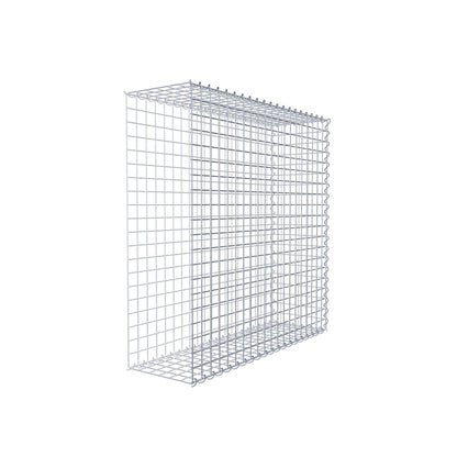 Gabião tipo 2 100 cm x 100 cm x 30 cm (C x A x P), malhagem 5 cm x 5 cm, espiral