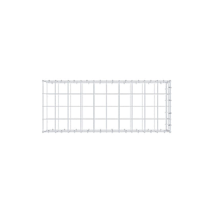Gavión complementario de tipo 2 100 cm x 20 cm x 40 cm (L x A x P), malla 10 cm x 10 cm, anillo en C
