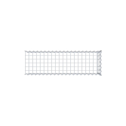 Anbaugabione Typ 4 100 cm x 30 cm x 30 cm (L x H x T), Maschenweite 5 cm x 10 cm, Spirale