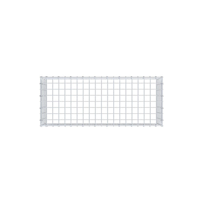 Mounted gabion type 3 100 cm x 30 cm x 40 cm (L x H x D), mesh size 5 cm x 5 cm, C-ring