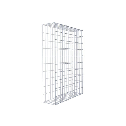 Mounted gabion type 2 100 cm x 70 cm x 20 cm, mesh size 5 cm x 10 cm, C-ring