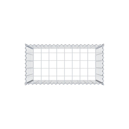 Grown-on gabion type 3 100 cm x 70 cm x 50 cm (L x H x D), mesh size 10 cm x 10 cm, spiral