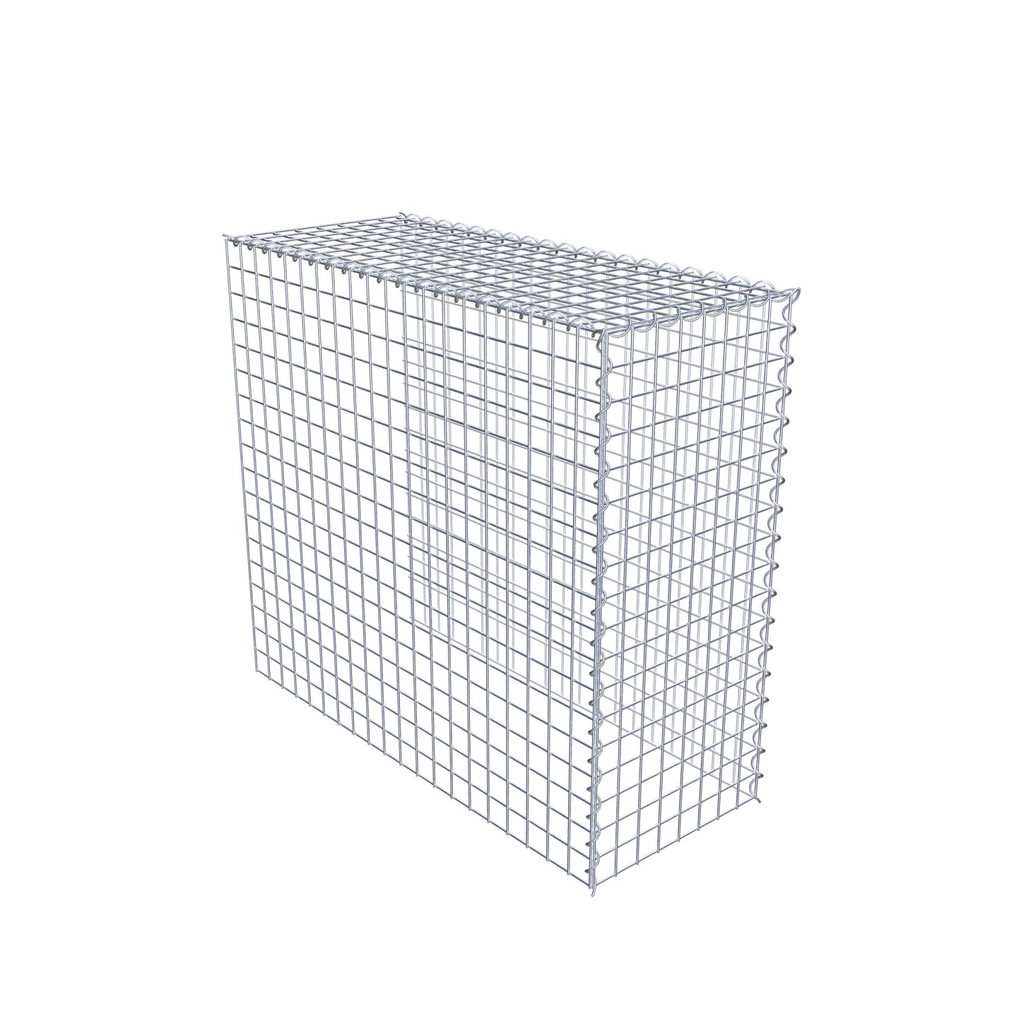 Extra gabion typ 4 100 cm x 90 cm x 40 cm (L x H x D), maskstorlek 5 cm x 5 cm, spiral
