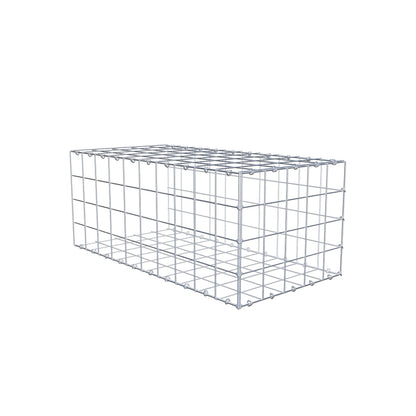 Gabião tipo 2 100 cm x 40 cm x 50 cm (C x A x P), malhagem 10 cm x 10 cm, anel C