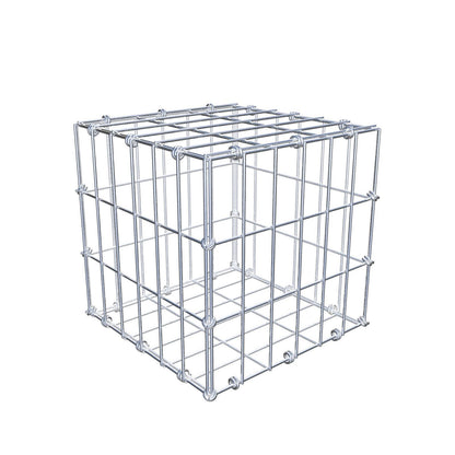 Gabion 30 cm x 30 cm x 30 cm (L x H x D), mesh size 5 x 10 cm, spiral ring