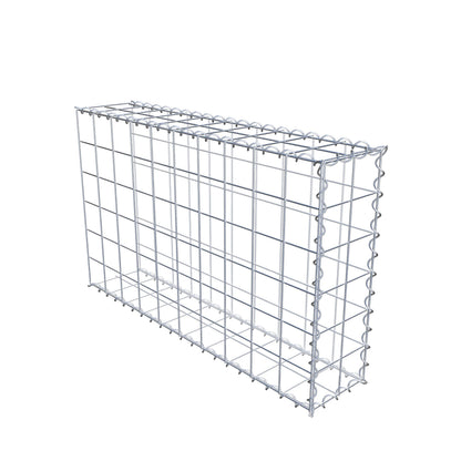 Gabião tipo 2 100 cm x 60 cm x 20 cm (C x A x P), malhagem 10 cm x 10 cm, espiral