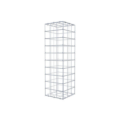 Gabião 100 cm x 30 cm x 30 cm (C x A x P), malhagem 10 cm x 10 cm, anel C
