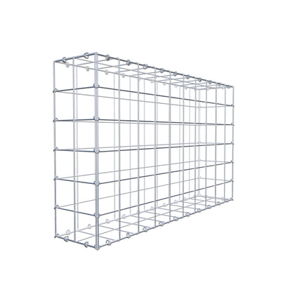 Gabion 100 cm x 60 cm x 20 cm (L x H x D), maskestørrelse 10 cm x 10 cm, C-ring