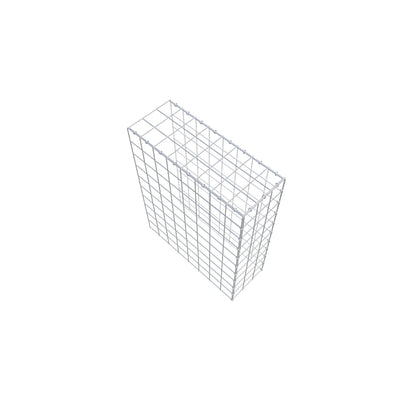 Extra gabion typ 4 100 cm x 80 cm x 30 cm (L x H x D), maskstorlek 10 cm x 10 cm, C-ring