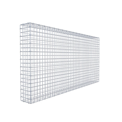 Gavión 200 cm x 100 cm x 20 cm (L x A x P), malla 5 cm x 5 cm, anillo en C