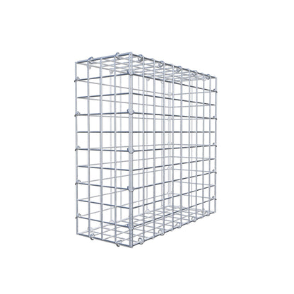 Gabion 50 cm x 50 cm x 20 cm (L x H x D), maskestørrelse 5 cm x 5 cm, C-ring